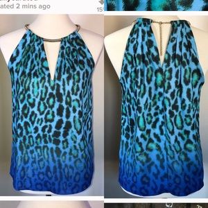 🆕GUESS by Marciano Leopard Snake Chain Halter